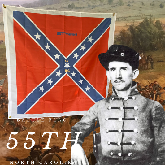 55th North Carolina Infantry House Flag