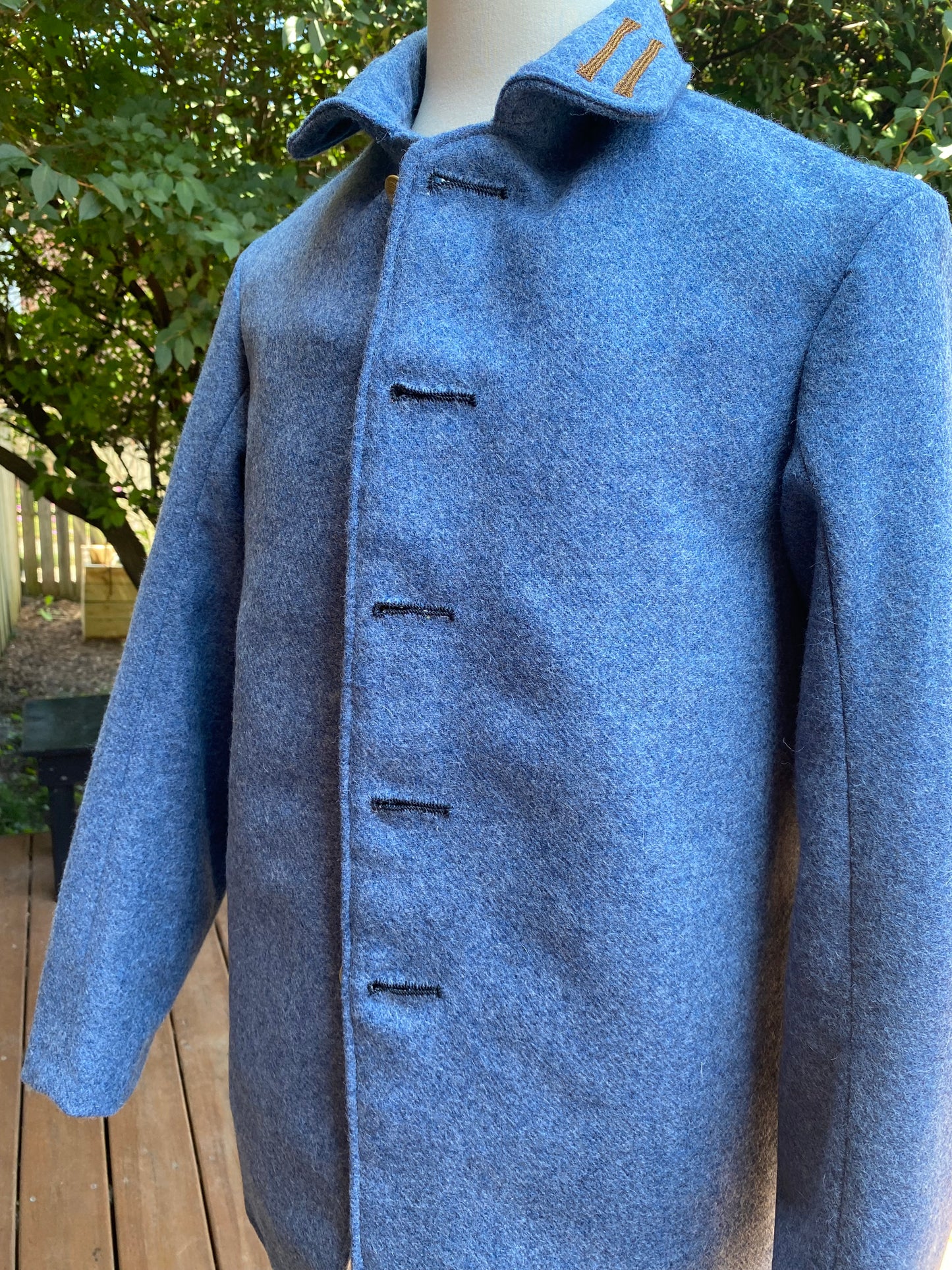 Confederate Officer Sack Coat - Army of Northern Virginia