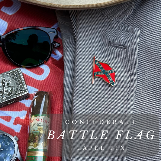 Battle Flag Lapel Pin