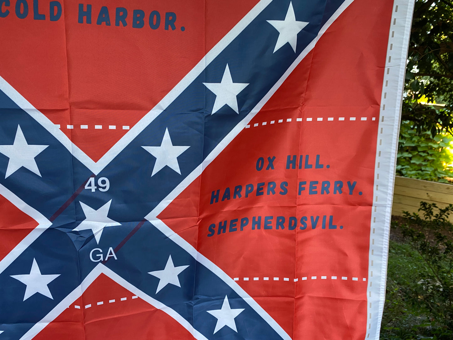 49th Georgia Infantry House Flag