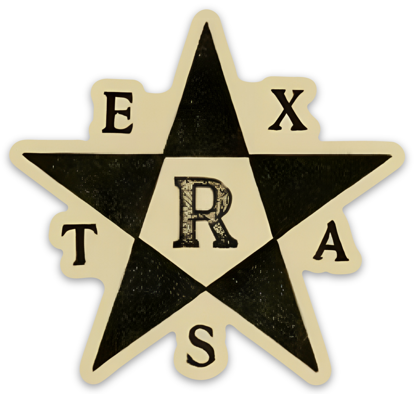 Terry's Texas Rangers -  Hat Insignia Stickers/Magnets