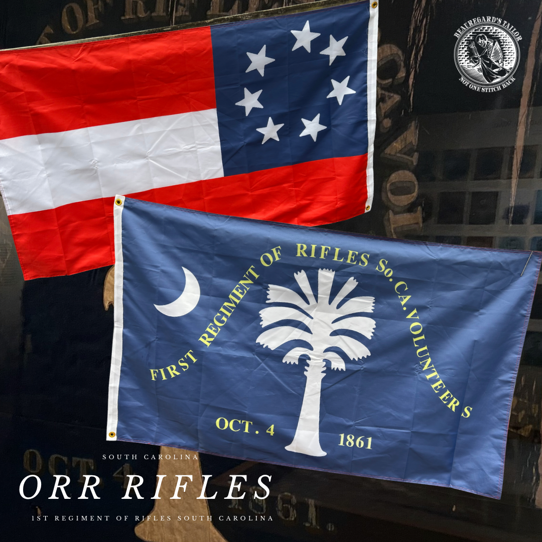 1st Orr's  Regiment of Rifles South Carolina Volunteers House Flag