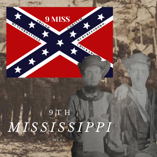9th Mississippi Army of Tennessee House Flag