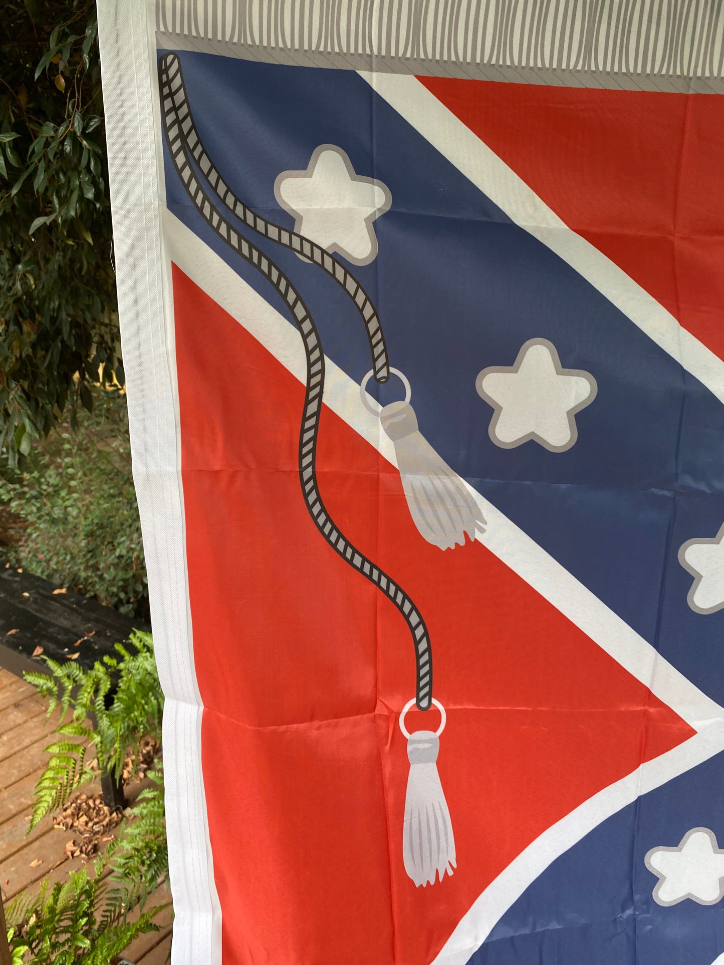 "Victory or Death" Savannah Volunteer Guards - 18th Georgia Battalion House Flag