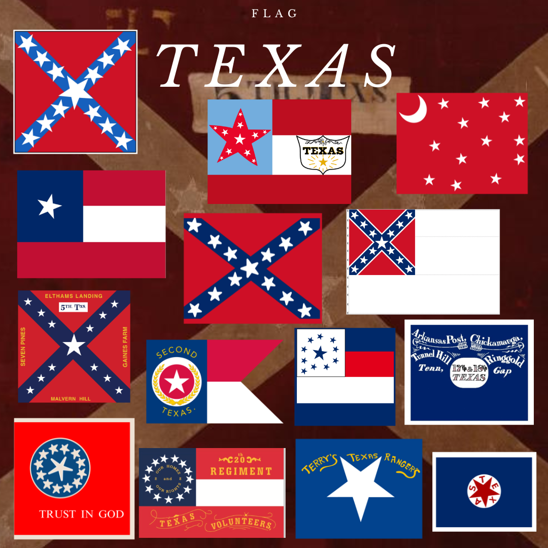 Texas Flag Sticker Set