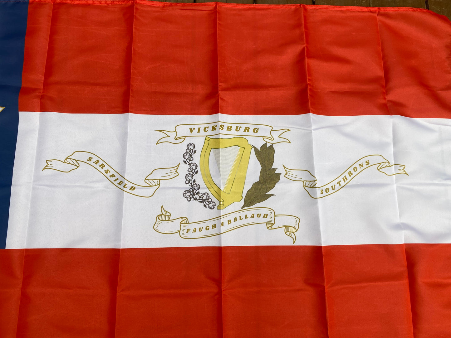 22nd Mississippi - Company C - Sarsfield Southrons - House Flag