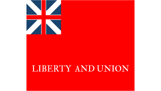 "Liberty and Union" Taunton Flag