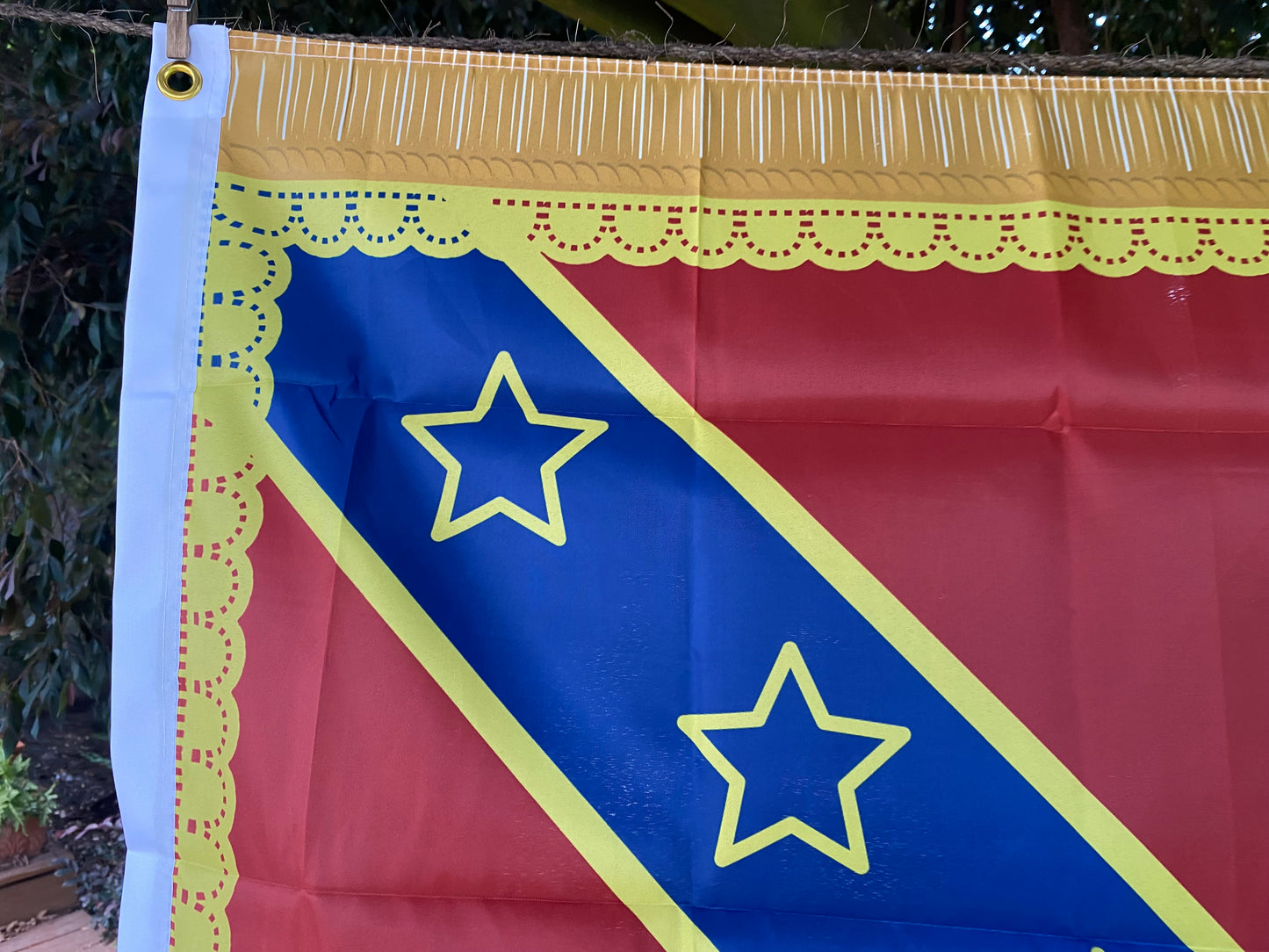 47th Georgia Infantry House Flag