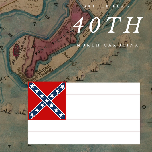 40th North Carolina Infantry House Flag