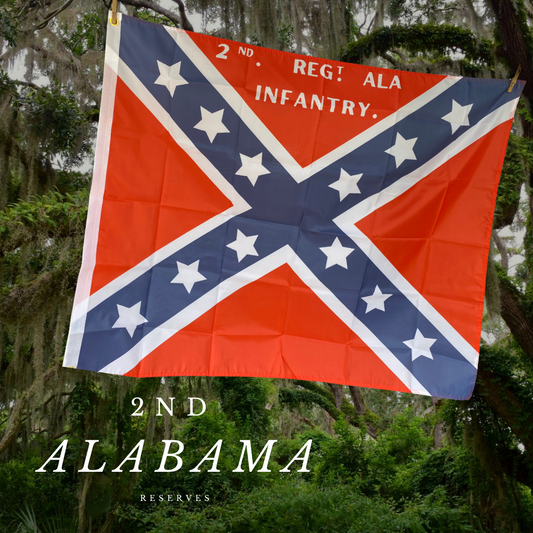 2nd Alabama Reserves (63rd Alabama Infantry) House Flag