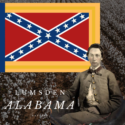 Lumsden's Alabama Battery Flag Stickers