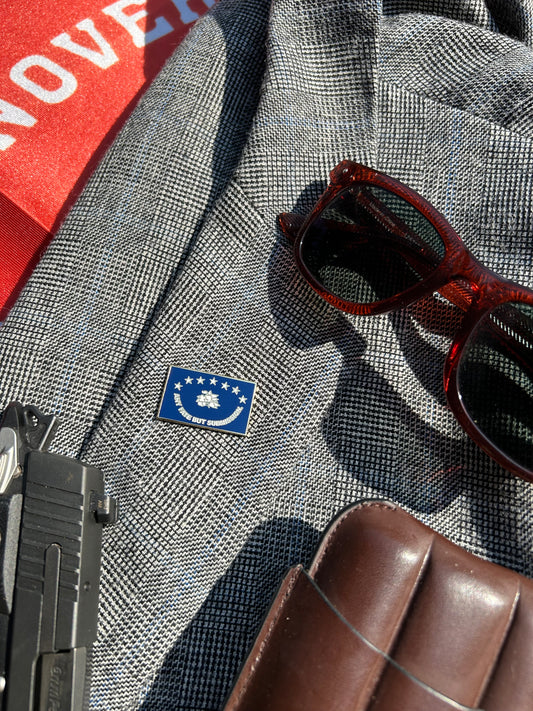 "Any Fate But Submission" Lapel Pin