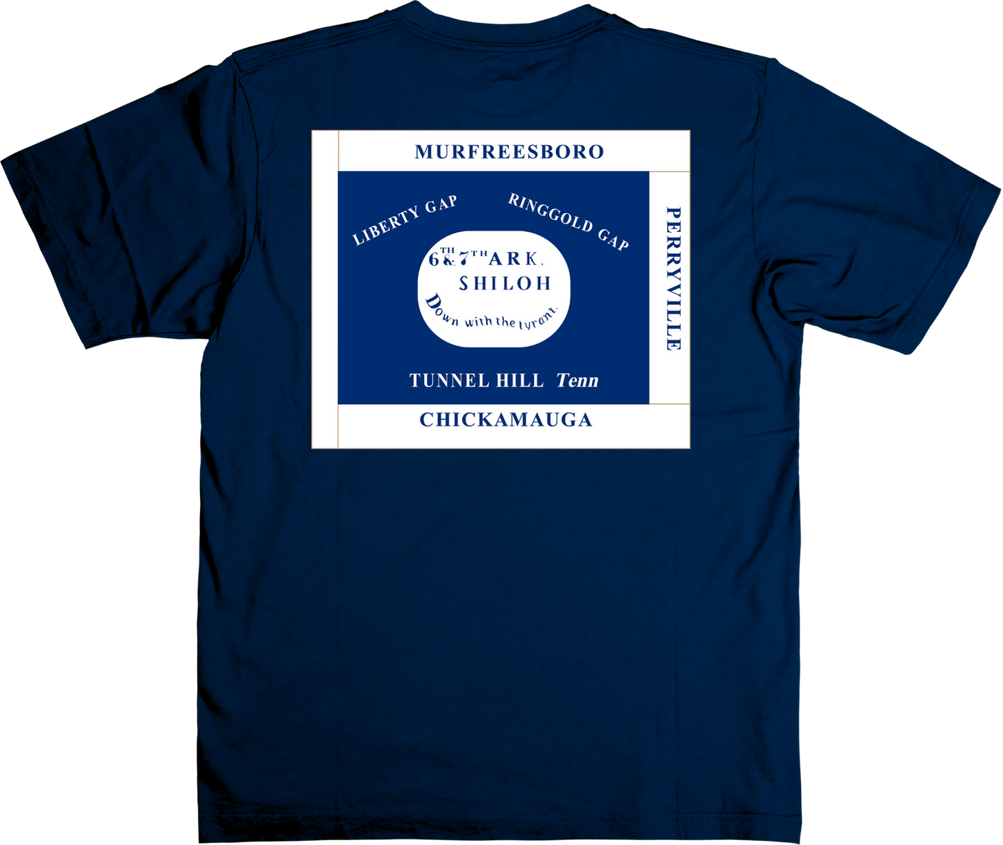 6th and 7th Arkansas Infantry Flag Shirt