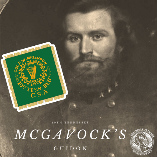 10th Tennessee - Colonel McGavock’s Guidon Stickers