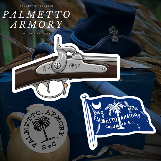 Palmetto Armory Musket Stickers/magnet