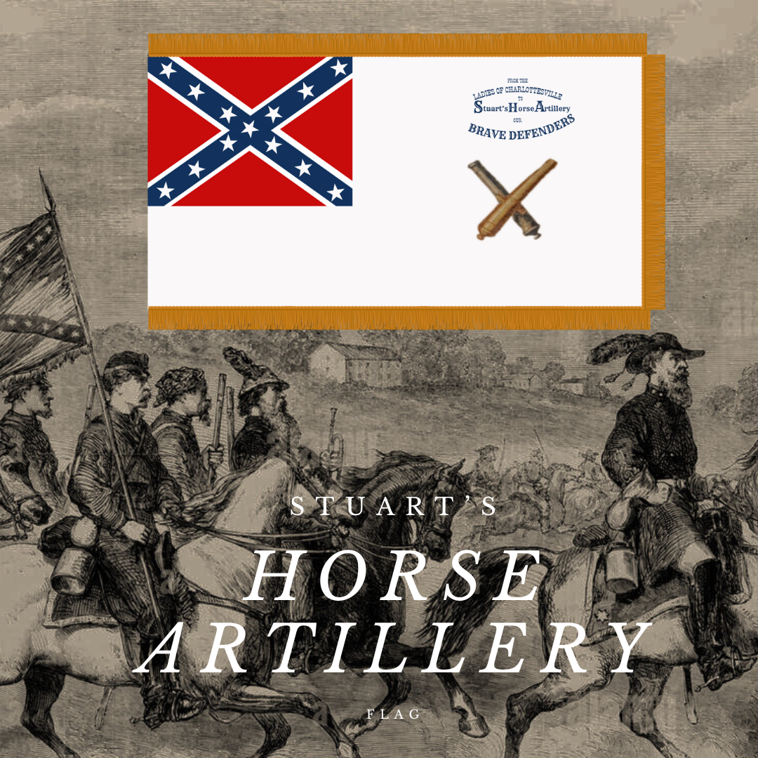 Stuart's Horse Artillery 2nd National Flag Stickers