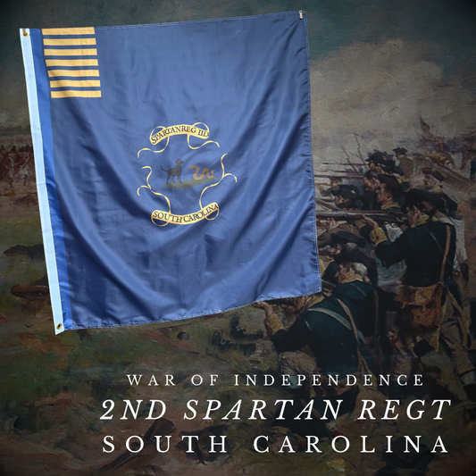 2nd Spartan Regiments - South Carolina Militia Flag