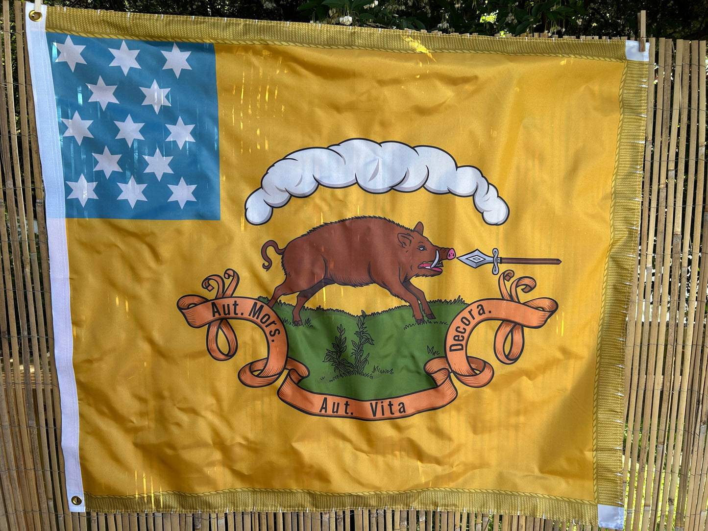 "Death or Honor" Gostelowe Standard #6 Flag