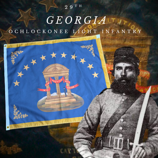 29th Georgia Company - E - Ochlockonee Light Infantry Flag