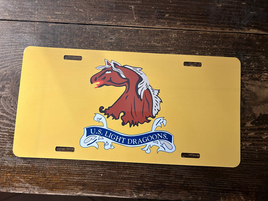Lee's Legion Flag Car Tag/Plate