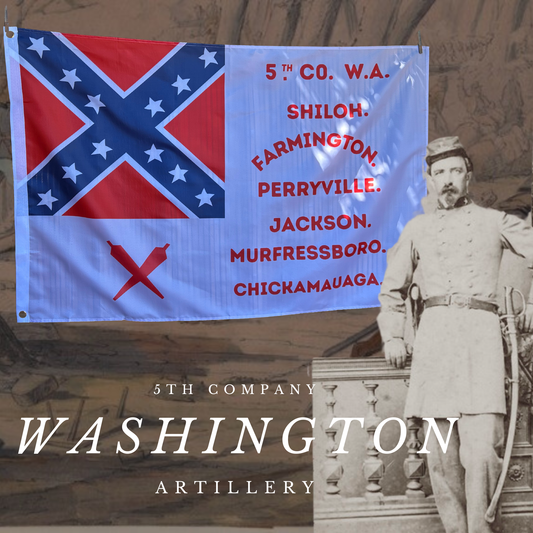 Washington Artillery - 5th Company 2nd National House Flag