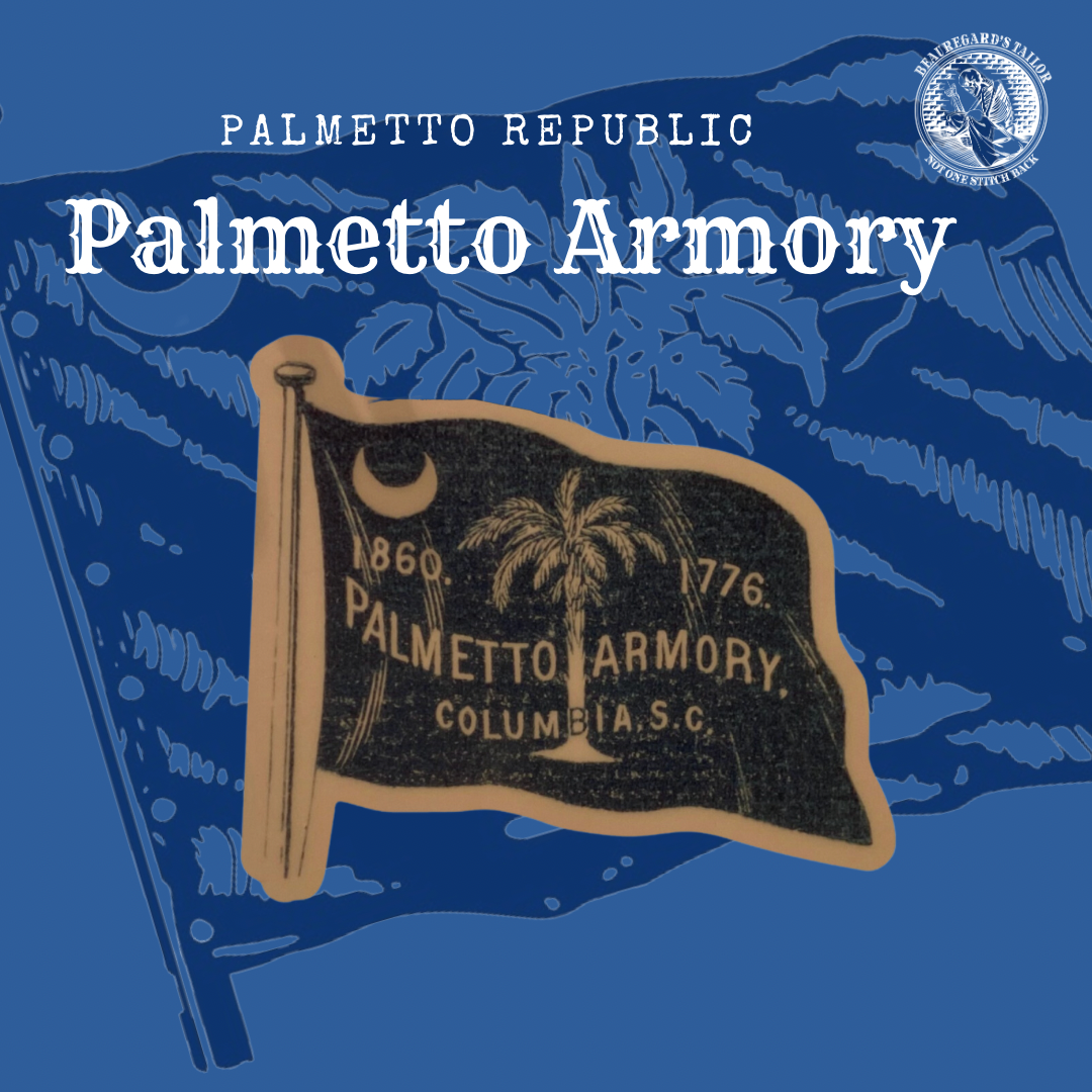 Palmetto Armory Sticker Beauregard's Tailor