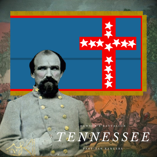 Dawson's Battalion Tennessee Partisan Rangers Flag