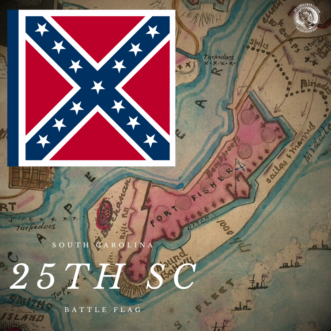 25th South Carolina Flag Sticker