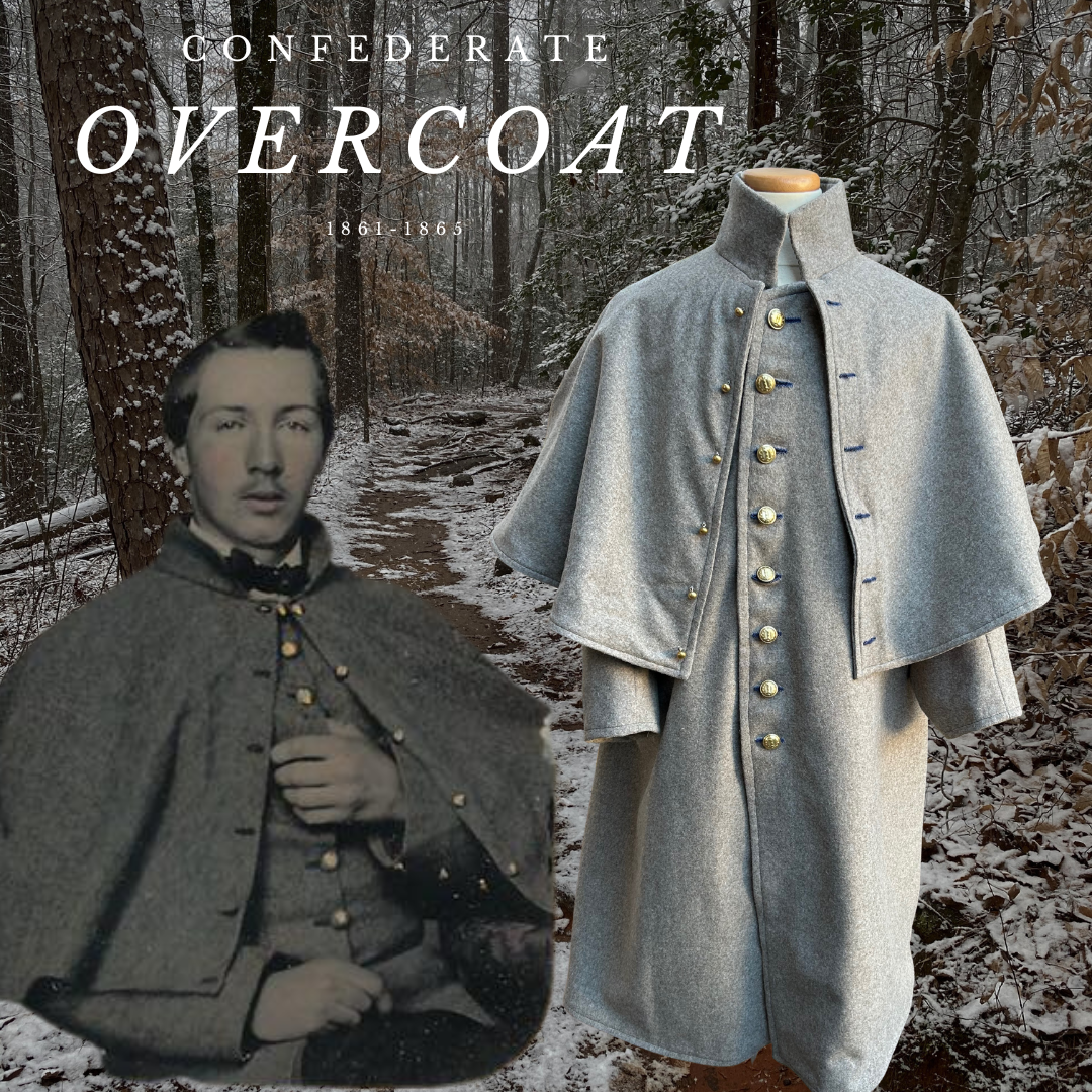 Confederate Overcoat 1861-1865
