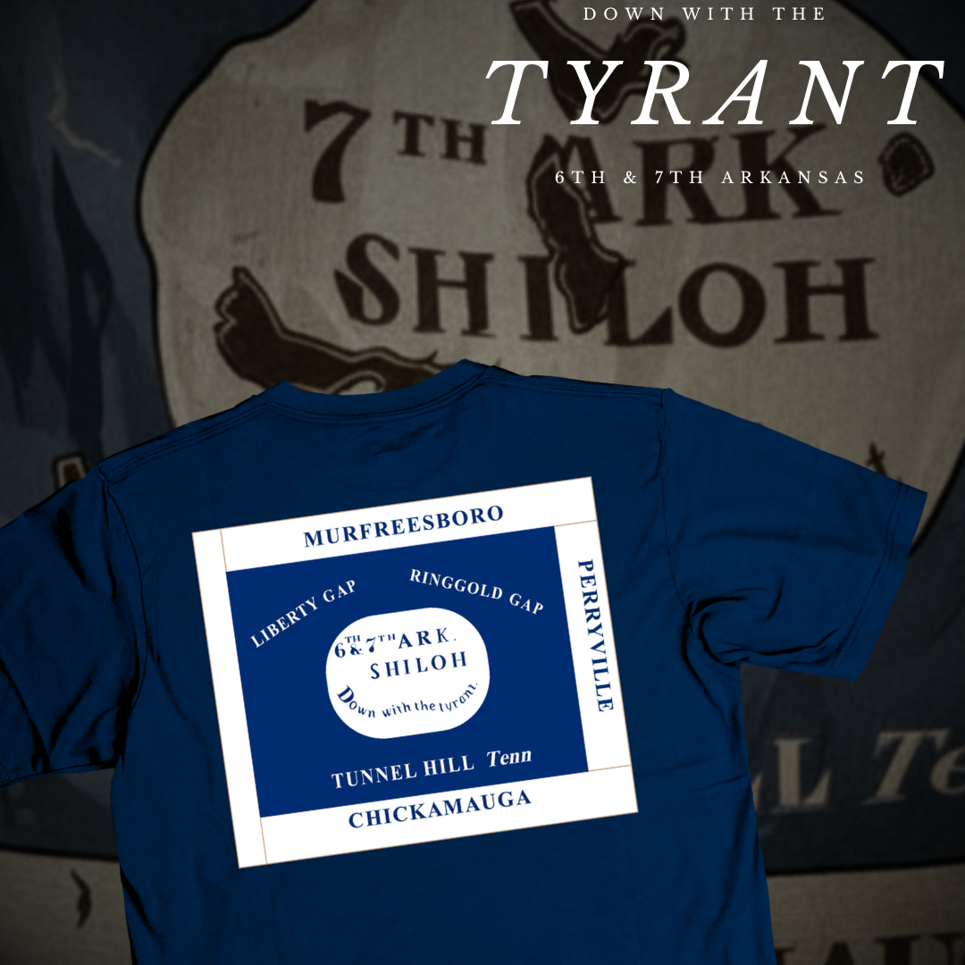 6th and 7th Arkansas Infantry Flag Shirt