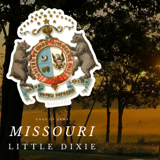 Missouri Coat of Arms Stickers