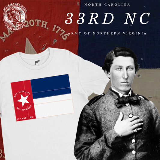 33rd  North Carolina Flag Shirt