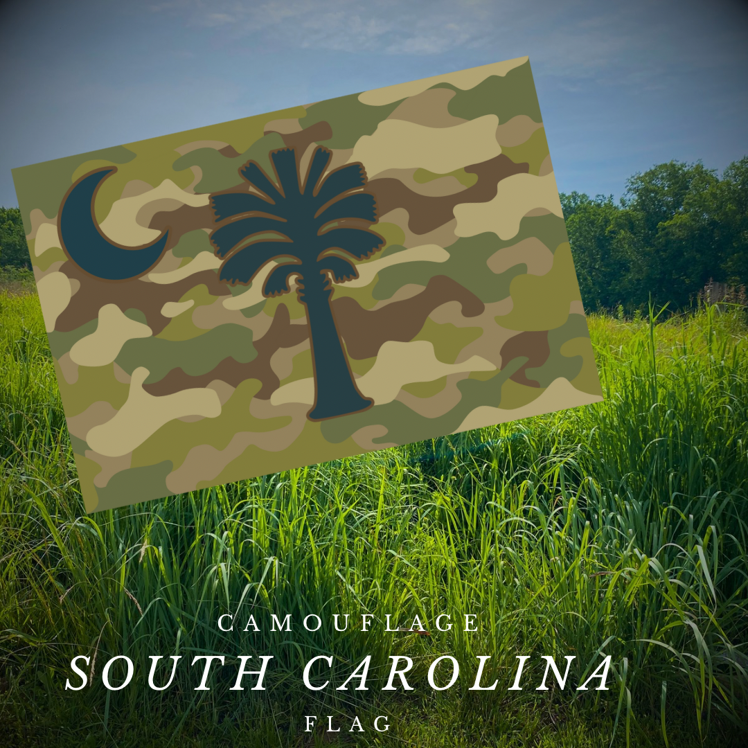 South Carolina Camouflage Flag