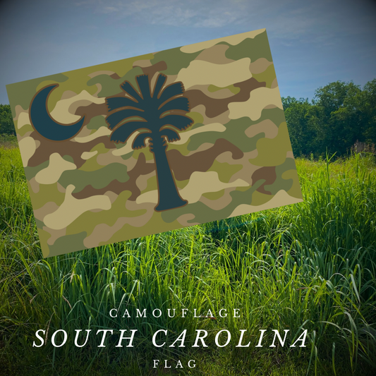 South Carolina Camouflage Flag