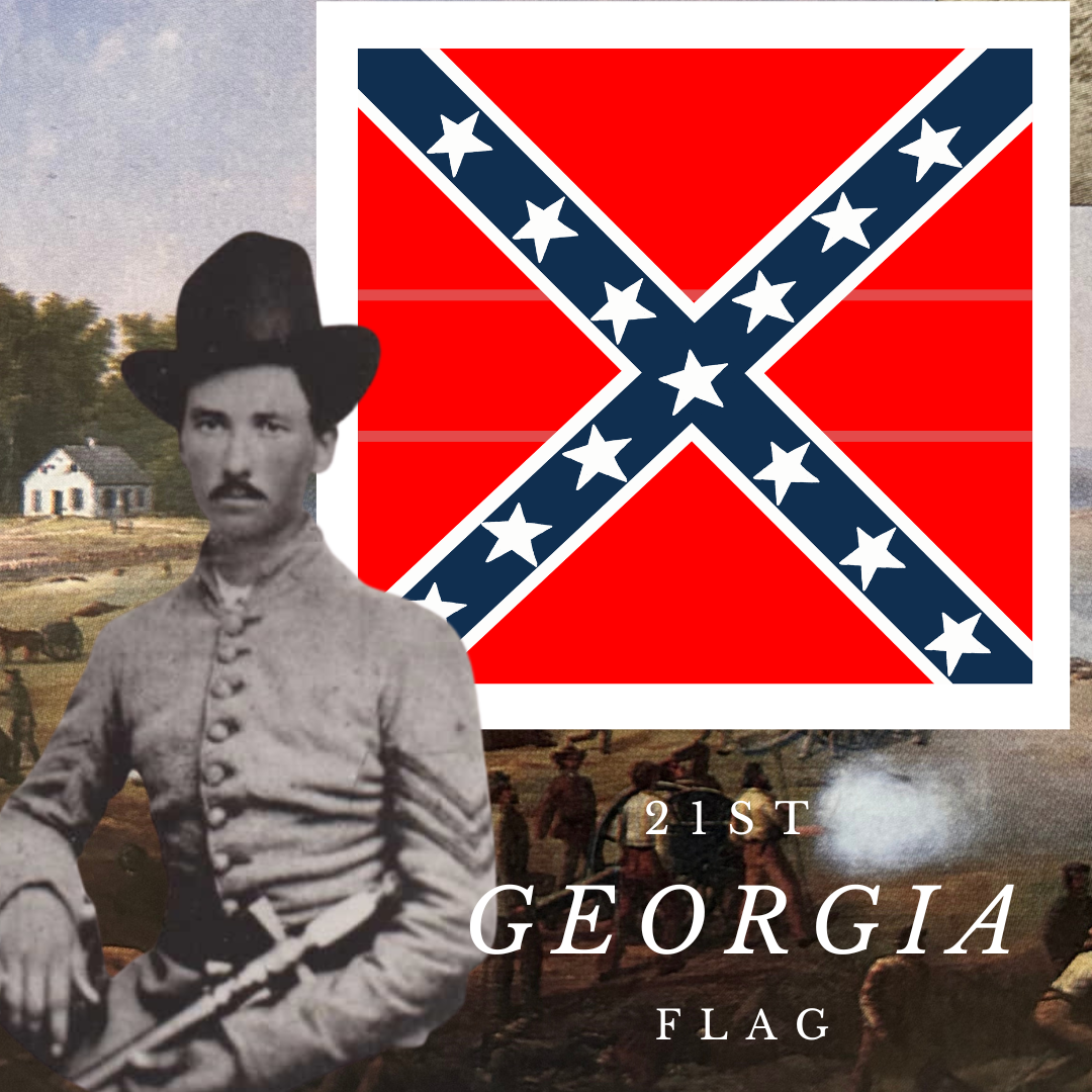 21st Georgia Infantry Flag
