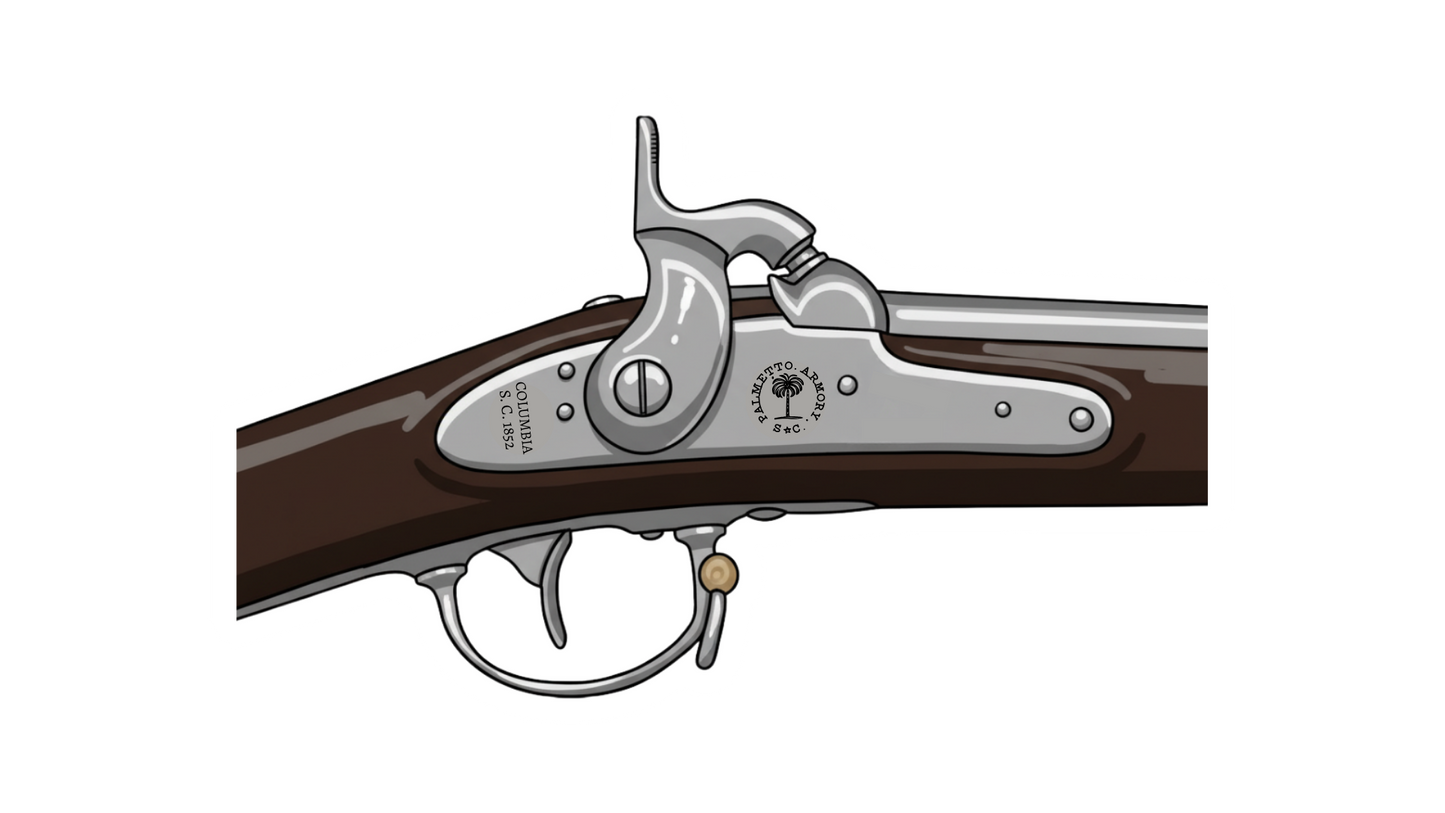 Palmetto Armory Musket Stickers/magnet