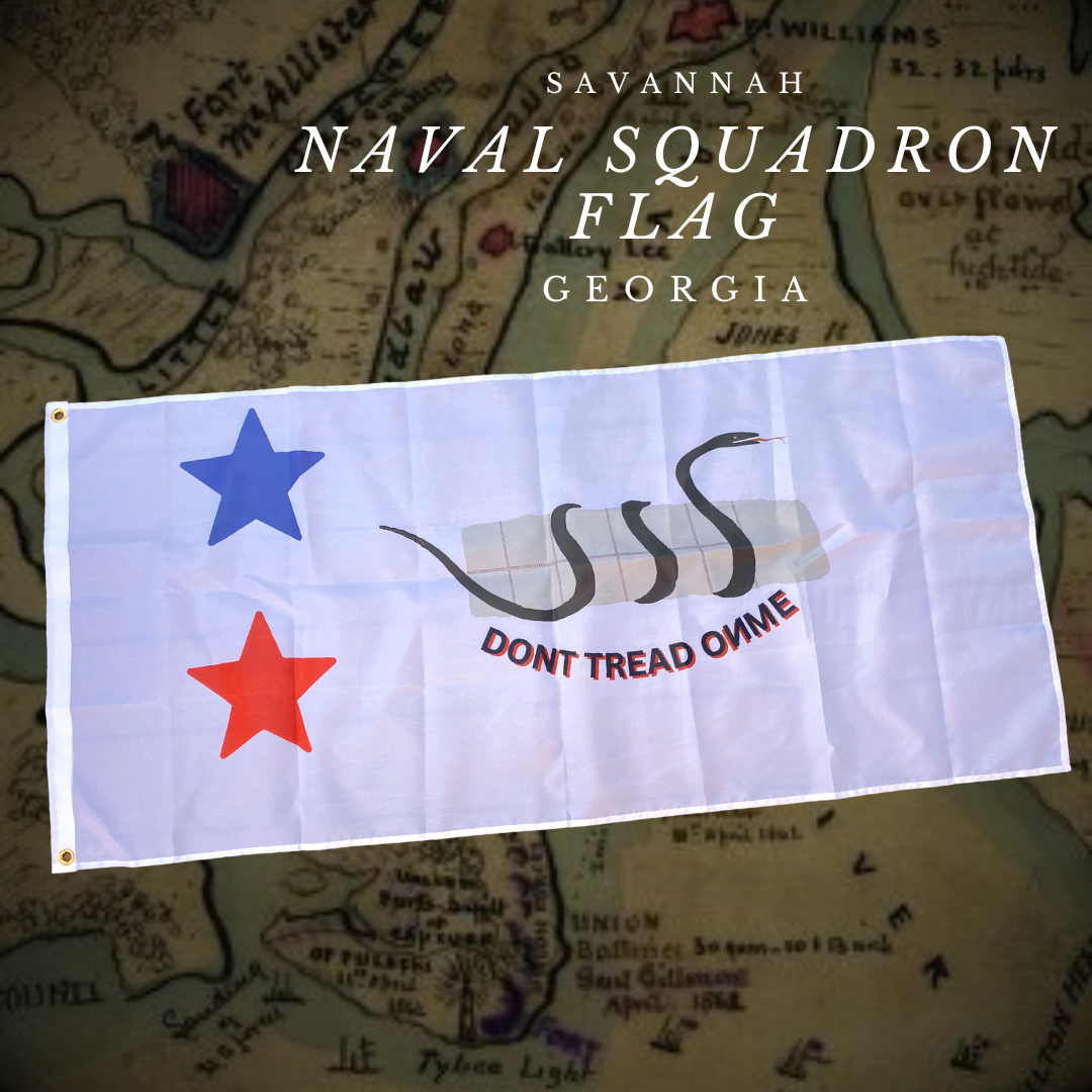 Savannah Naval Squadron CSS Firefly Flag – Beauregard's Tailor