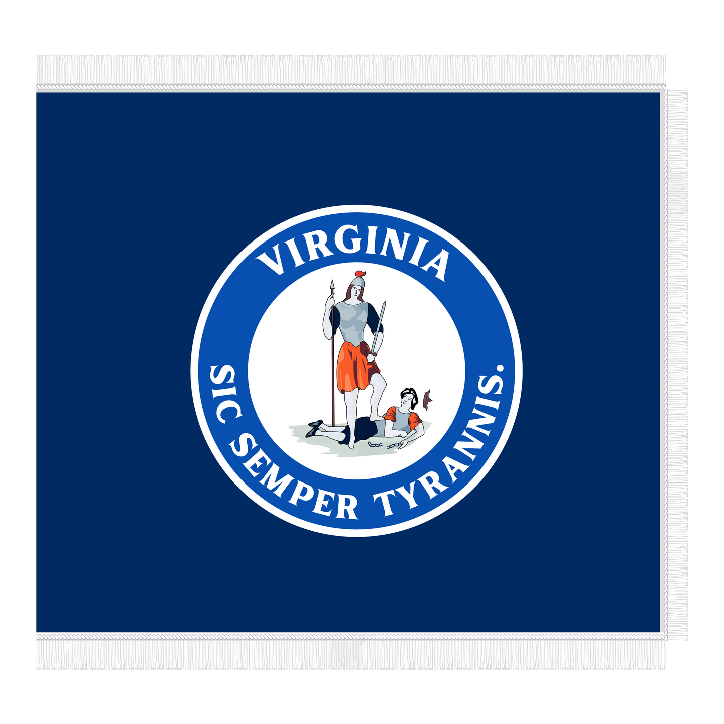 3rd Virginia Cavalry Flag Stickers/Magnets