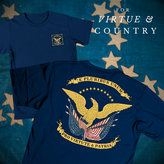 "For virtue and country" - Old Republic Shirt