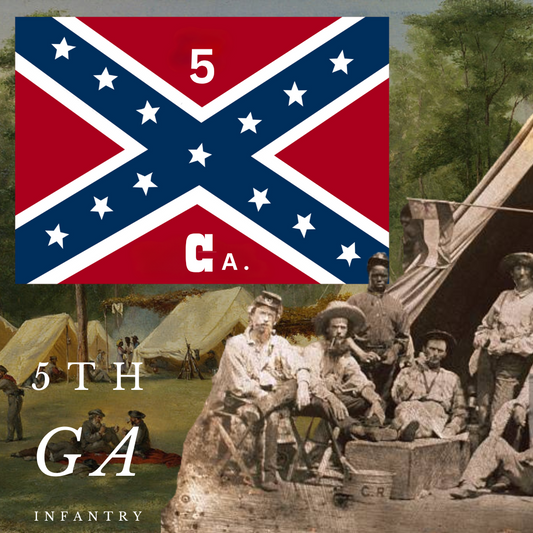 5th Georgia Infantry House Flag