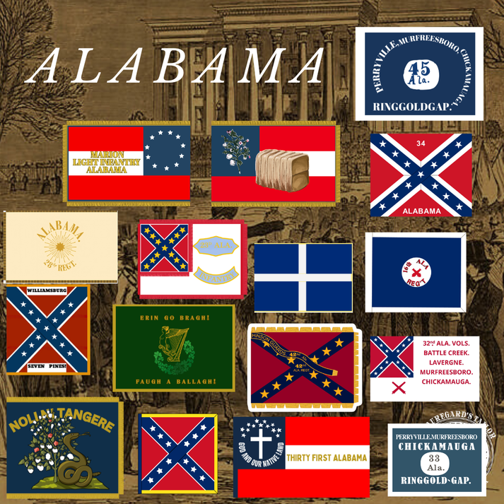 Alabama Sticker Set – Beauregard's Tailor