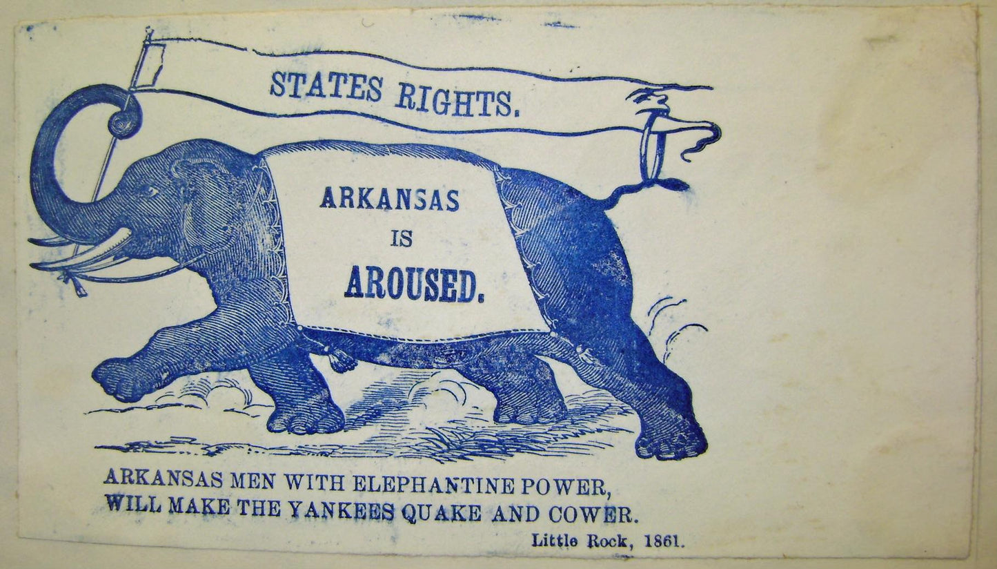 "Arkansas Men with Elephantine Power" - Stickers/Magnets