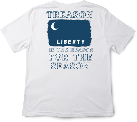"Treason is the Reason for the Season" Fort Moultrie Flag Shirt
