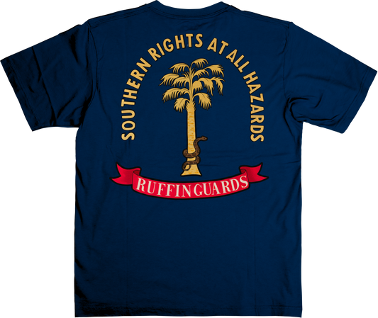 "Southern Rights at All Hazards" 7th South Carolina Infantry Shirt