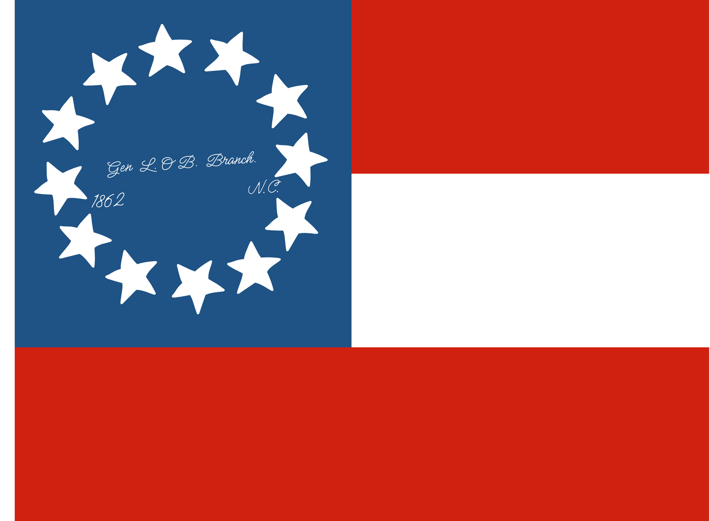 General Lawrence O'Bryan Branch Flag