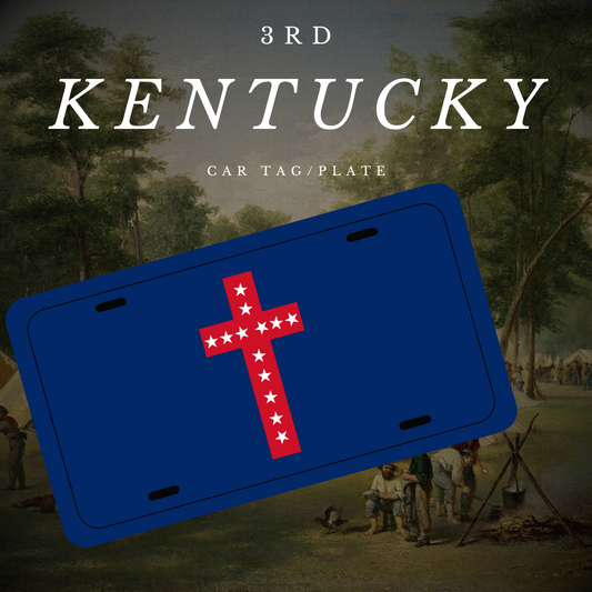 3rd Kentucky - "Orphan Brigade"  Car Tag/Plate