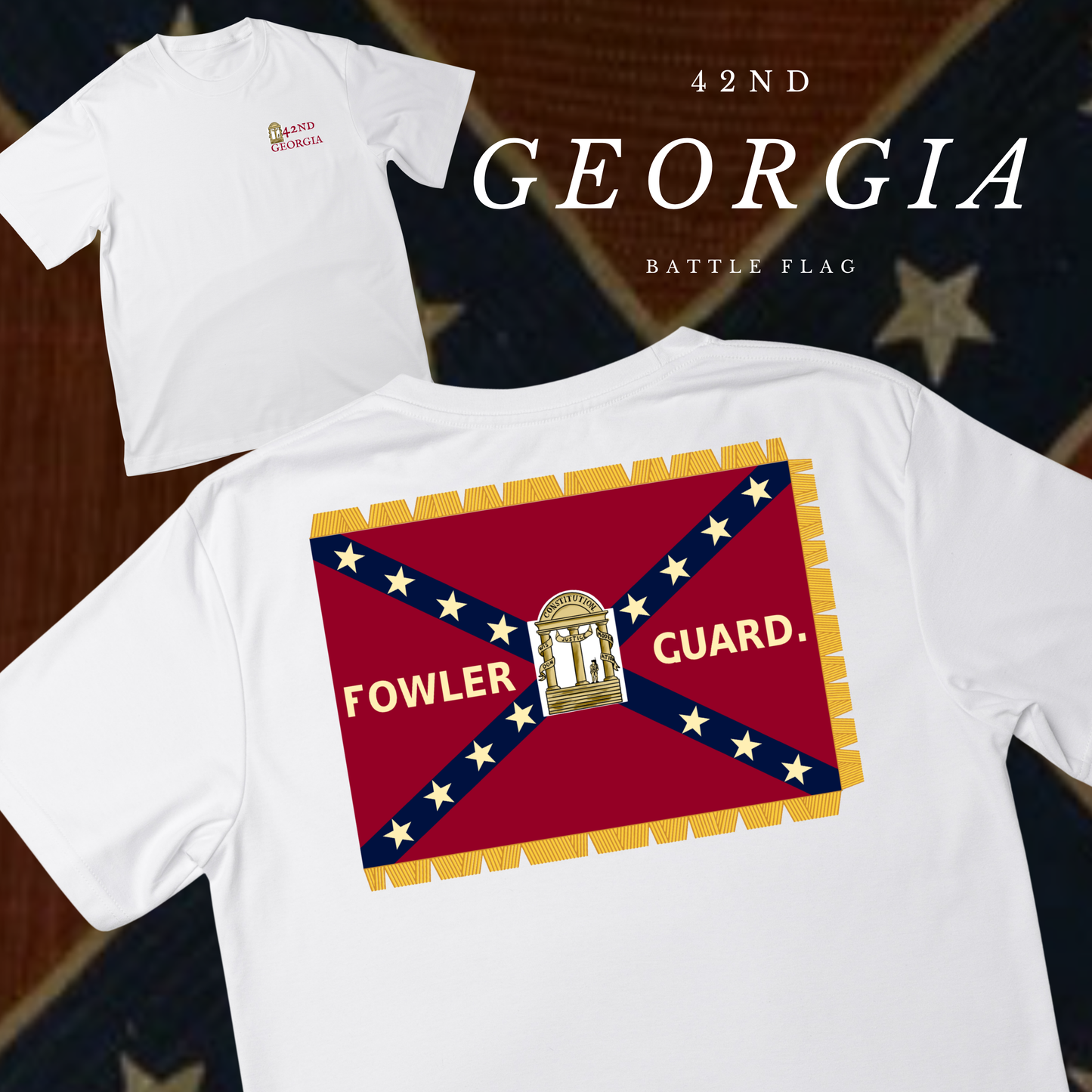 42nd Georgia Infantry Flag Shirt