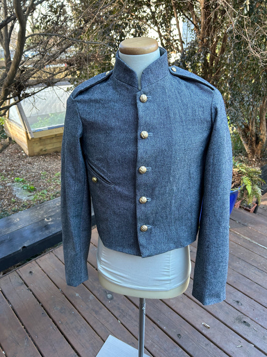 Untrimmed Commutation Jacket (Outside Pocket) 1861-1865