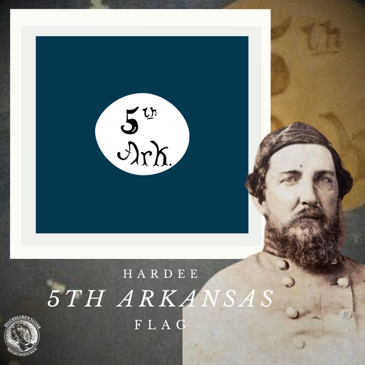 5th Arkansas Hardee Flag Stickers/Magnet