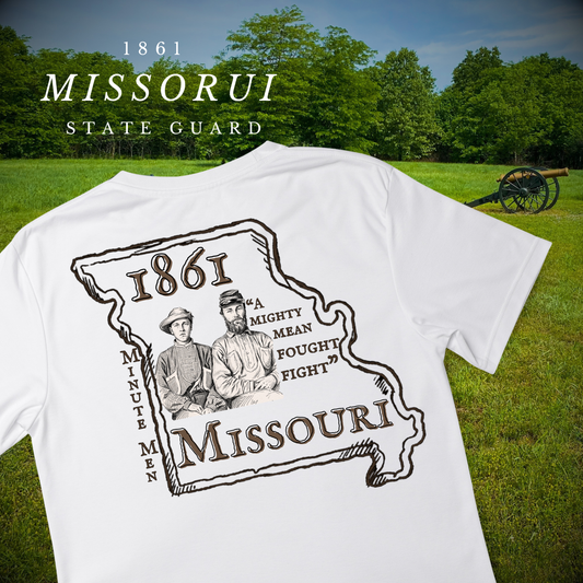"A mighty mean fought fight" Missouri State Guard Shirt